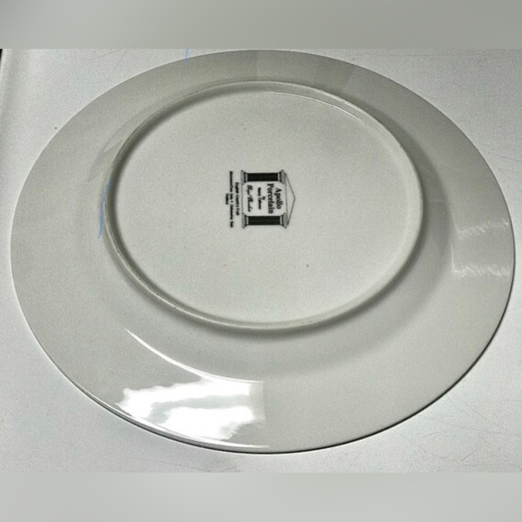 Rare Vintage Apollo Porcelain ENGLISH COUNTRY FRUIT Nancy Calhoun Dinner Plate - Picture 5 of 10